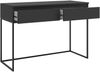 Selsey 'Bemmi' Schminktisch Schreibtisch, schwarz, ca. 80 x 120 x 50 cm Bild 5