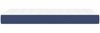 vidaXL Taschenfederkernmatratze Mittel Blau 100x200x20 cm Stoff 347740 Bild 4