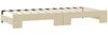 vidaXL Tagesbett Ausziehbar mit Schubladen Creme 100x200 cm Stoff 3197697 Bild 5