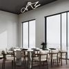 LED Deckenleuchte, nickel, Kristalle, L 90,8 cm Bild 3