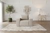 Sessel Designersessel ESTELLE in Stoff Poso Beige Bild 2