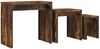 vidaXL Satztische 3 Stk. Räuchereiche Holzwerkstoff 837824 Bild 2