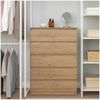 HTI-Living Kommode Kommode mit 5 grifflosen Schubladen (Stück, 1 St, 1 Kommode), Anrichte Sideboard Schrank Bild 4
