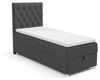 Best for Home Boxspringbett mit Bettkasten Trinity K14 SINGLE Bonell-Matratze inkl. 7 cm Topper (Einzelbett, Polsterbett mit gepolstertes Kopfteil, Jugendbett, Kinderbett versch. Größen, 70x200 80x200 90x200 100x200 cm), verschiedene Liefermöglichkeite... Bild 4