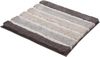 Kleine Wolke Badematte Phoenix, Badvorleger, Badezimmer Teppich, Höhe 35 mm, rutschhemmend beschichtet, fußbodenheizungsgeeignet, Baumwolle, Kunstfaser, rechteckig, Badteppich, gestreift, Hoch-Tief Effekt, waschbar Bild 3