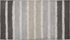 Kleine Wolke Badematte Phoenix, Badvorleger, Badezimmer Teppich, Höhe 35 mm, rutschhemmend beschichtet, fußbodenheizungsgeeignet, Baumwolle, Kunstfaser, rechteckig, Badteppich, gestreift, Hoch-Tief Effekt, waschbar Bild 4
