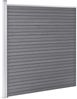 vidaXL Gartenzaun WPC 1564x186 cm Grau 3053232 Bild 3