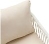 IDIMEX Gartenlounge-Set KULO, (4-tlg), mit 3-Sitzer und 2 Sesseln inkl. Kissen aus Aluminium und Rope Beige Bild 3