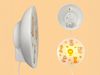 Kinderzimmer Wandlampe LITTLE SAFARI mit Kabel, Stecker & Schalter, Ø 25cm Bild 5