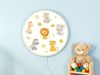 Kinderzimmer Wandlampe LITTLE SAFARI mit Kabel, Stecker & Schalter, Ø 25cm Bild 4