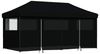 vidaXL Party-Zelt Schwarz 292 x 580 x 315 cm Oxford-Stoff 42023671 Bild 3