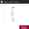 Paulmann 71134 Pendelleuchte Ravi E27 schwarz matt gold IP44 Bild 5