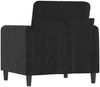 vidaXL Sessel Schwarz 60 cm Samt Bild 5