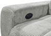 Ecksofa Bavaro elektronischer Sitztiefenverstellung und Breitcord-Bezug Ed Exciting Design Bild 4