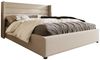 Ulife Polsterbett Hydraulisch Doppelbett Stauraumbett Funktionsbett mit Lattenrost, 160x200 CM,Leinen Bild 5