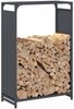 vidaXL Brennholzregal Anthrazit 60x28x90 cm Kaltgewalzter Stahl 864213 Bild 4