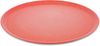Koziol Großer Teller 4er-Set Connect Plate, Speiseteller, Kunststoff-Holz-Mix, Nature Coral, 25. 5 cm, 7101704 Bild 5