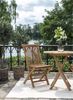 Gartenstuhl >Toledo< (2er-Set) in Teak, Massivholz - 46x89x62cm (BxHxT) Bild 2