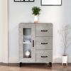 Sideboard, Kommode Betongrau 69,5x34x90 cm Holzwerkstoff Bild 2