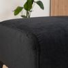 Bronx71 Stoff Hocker Vegas rechteckig schwarz Bild 5