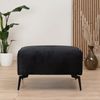 Bronx71 Stoff Hocker Vegas rechteckig schwarz Bild 2