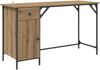 vidaXL Computertisch Artisan-Eiche 131 x 48 x 75 cm Holzwerkstoff 882833 Bild 2