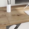 vidaXL Computertisch Artisan-Eiche 131 x 48 x 75 cm Holzwerkstoff 882833 Bild 4