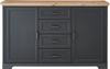 Sideboard >JASMIN< (BxHxT: 165x102x41 cm) in Artisan/graphit Bild 4