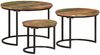vidaXL Satztische 3 Stk. Recyceltes Massivholz 353902 Bild 2