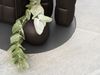 Gartenesstisch Kenora aus Aluminium und Keramik, modern, rund in Grau, für 4–6 Personen Bild 2