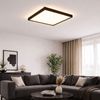 LED Deckenleuchte, Backlight, schwarz, quadratisch, L 42,2 cm Bild 2