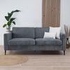 Bronx71 Sofa 3-Sitzer Orlando Stoff anthrazit Bild 2