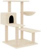 vidaXL Kratzbaum mit Sisal-Kratzsäulen Creme 82,5 cm 172385 Bild 2