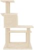 vidaXL Kratzbaum mit Sisal-Kratzsäulen Creme 82,5 cm 172385 Bild 4