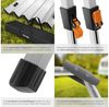 tectake Campingtisch Aluminium Klapptisch - faltbar, wetterfest, 90 x 52 x 47 - 70 cm (Outdoor Beistelltisch Tina, 1-St, 1 tlg), Stabiler Campingtisch mit praktischer Faltfunktion Bild 4