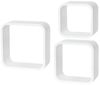 Dolle Wandregal Cube, 3er-Set, bis 350 x 350 x 145 mm Bild 2