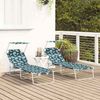 vidaXL Sonnenliege 2 pcs Grün 58 x 188 x 77cm Polyester 42003067 Bild 3