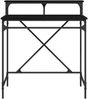 vidaXL Schreibtisch Schwarz Eichen-Optik 80 x 50 x 90 cm Holzwerkstoff 881281 Bild 5