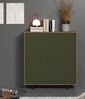 Highboard Sentra in grün und Eiche Artisan 124 x 136 cm Bild 5