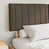 vidaXL Bettgestell mit gepolstertem Kopfteil Taupe 160 x 200 cm 877477 Bild 3
