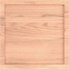 vidaXL Tischplatte Hellbraun 60x60x(2-4) cm Massivholz Eiche Behandelt 3156351 Bild 4
