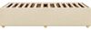 vidaXL Bettgestell ohne Matratze Creme 90x200 cm Stoff 3284706 Bild 5