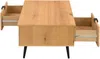 Vente-unique - SINOLO Couchtisch Holz, Platte Beige - B 60 cm x H 38 cm x L 120 cm Bild 4
