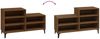 vidaXL Schuhregal Braun Eichen-Optik 102x36x60 cm Holzwerkstoff 819739 Bild 5