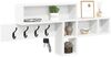vidaXL Wandmontierter nachttisch Weiß 100 x 12 x 43,5 cm Holzwerkstoff 874411 Bild 3