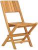 vidaXL Gartenstühle 8 Stk. Klappbar 47x61x90 cm Massivholz Teak 3155060 Bild 3