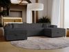 Wohnlandschaft Santos U Cord (Farbe: Poso 34) Bild 5