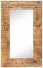 vidaXL Handgeschnitzter Spiegel 80x50x2,5 cm Massivholz Mango 321648 Bild 2