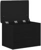 vidaXL Sitzbank mit Stauraum Schwarz Eichen-Optik 62 x 42 x 45 cm 862983 Bild 5