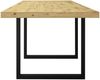 Esstisch Elgin 3 175x80x100 Metall+Holzwerkstoff Schwarz/Asteiche Bild 3